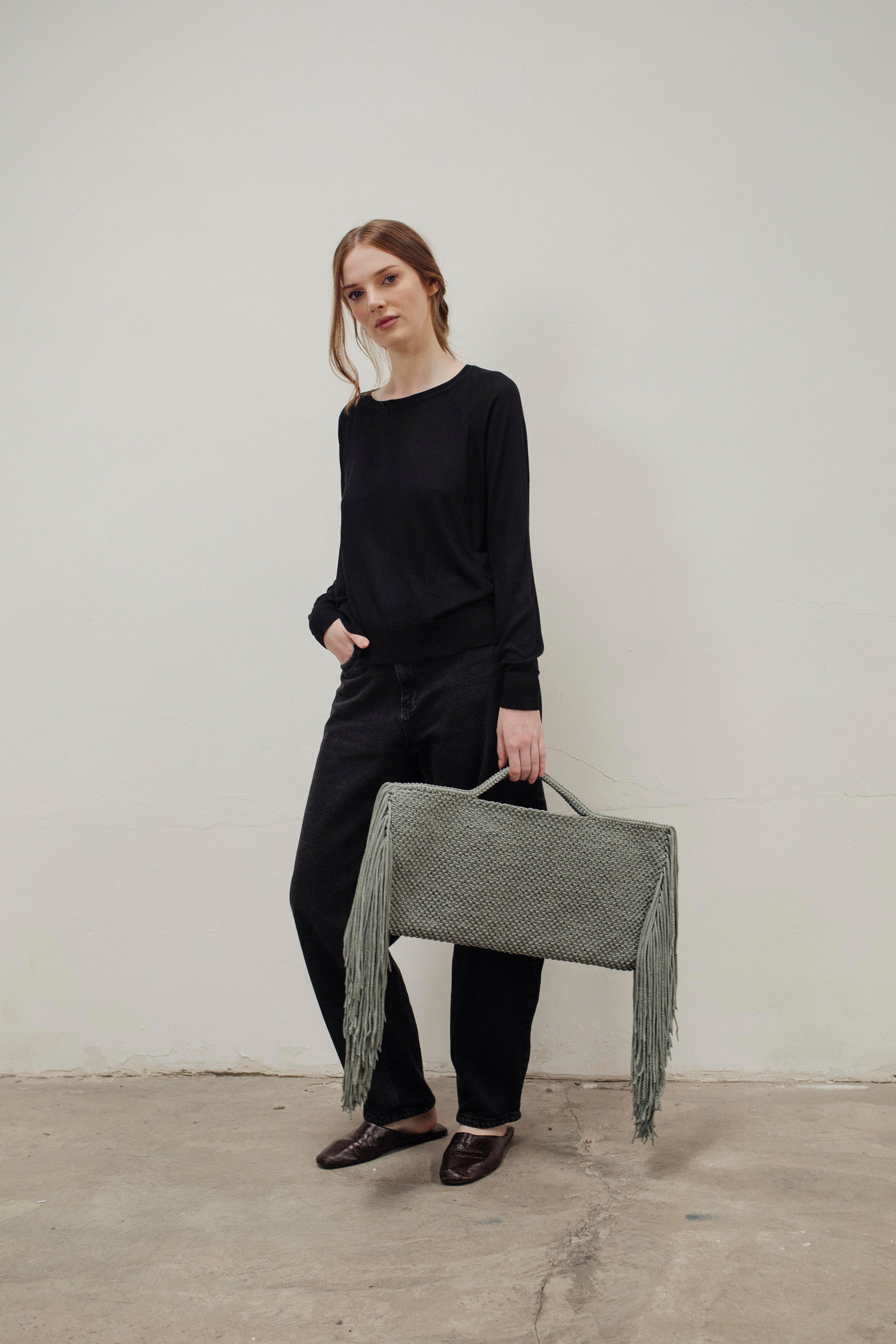 CARTERA DE FLECOS GRIS