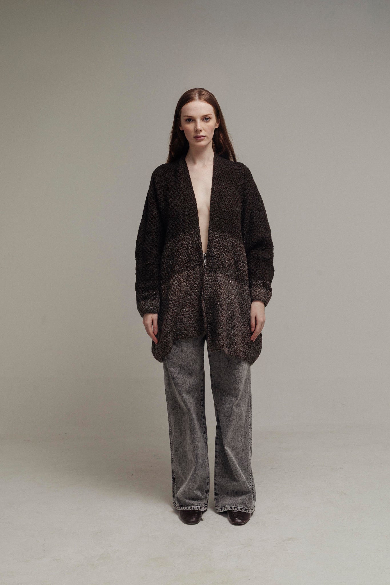 SACO PUNTO CHOCOLATE DEGRADÉ