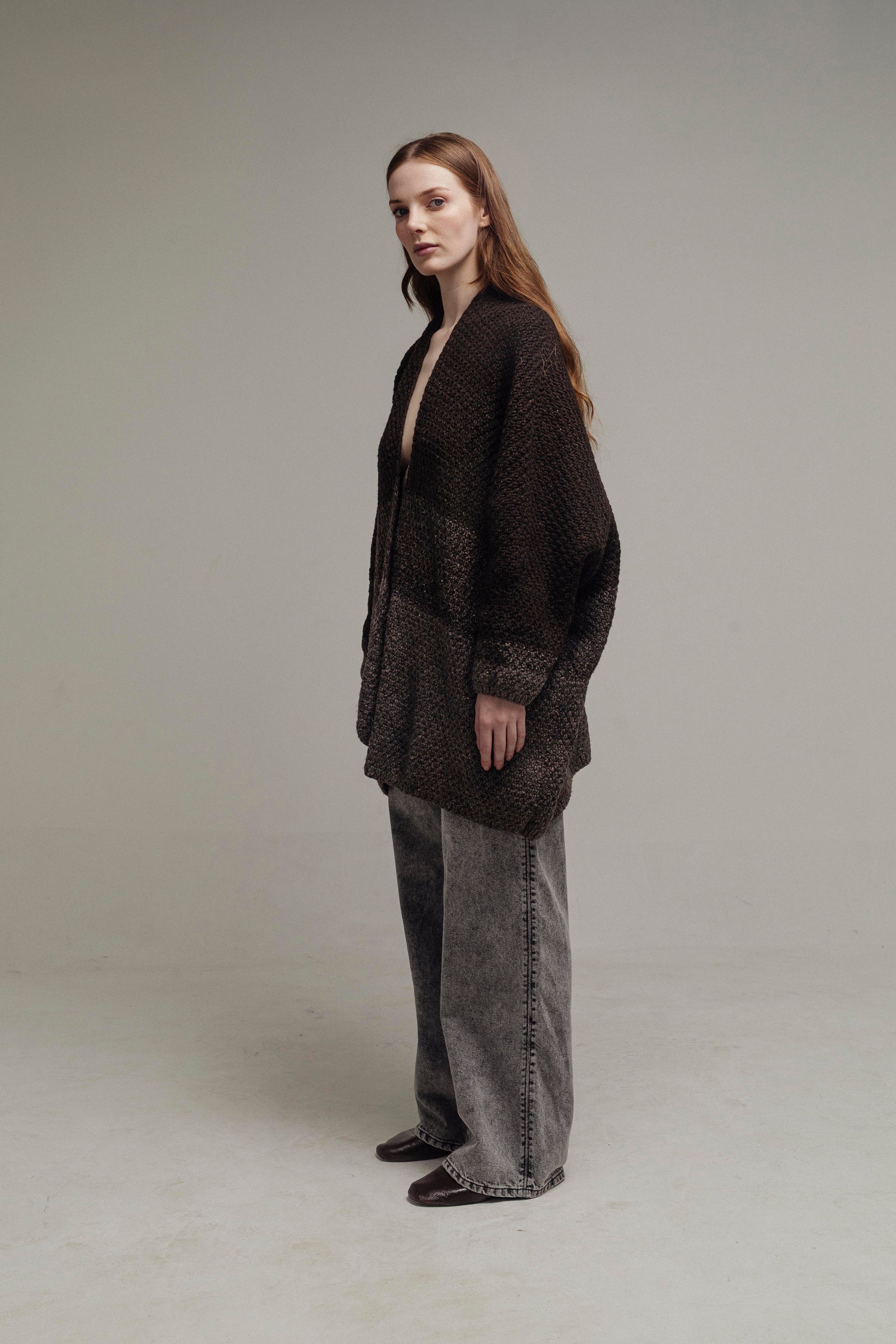 SACO PUNTO CHOCOLATE DEGRADÉ