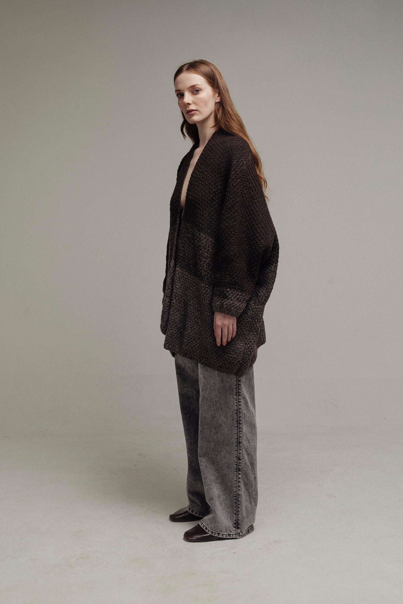 SACO PUNTO CHOCOLATE DEGRADÉ